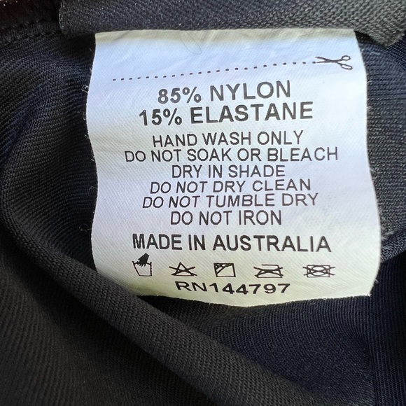 Blackmilk The Black Bodycon Dress ~ LIMITED Size Large - Picture 9 of 9